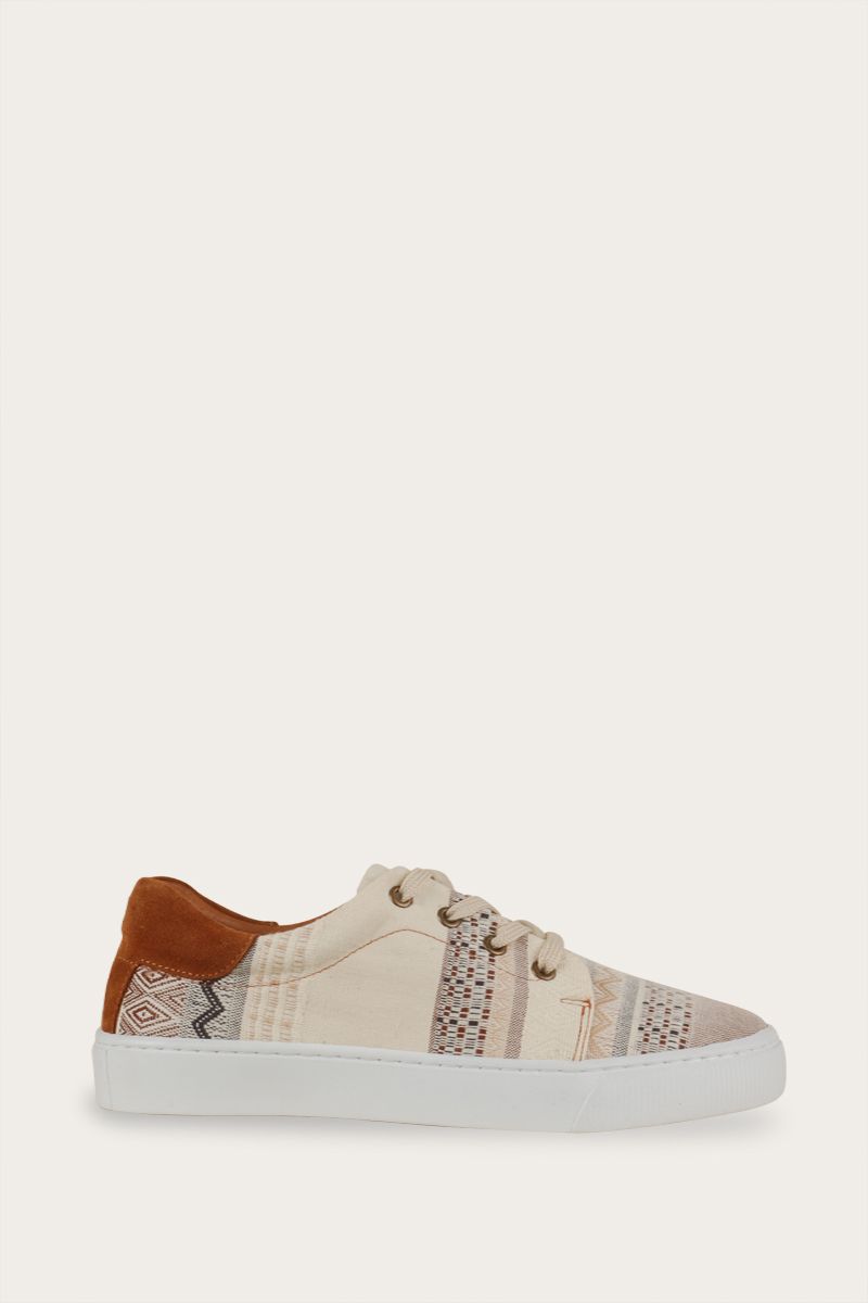 Taupe sneaker Kindred Spirits taupe diamond