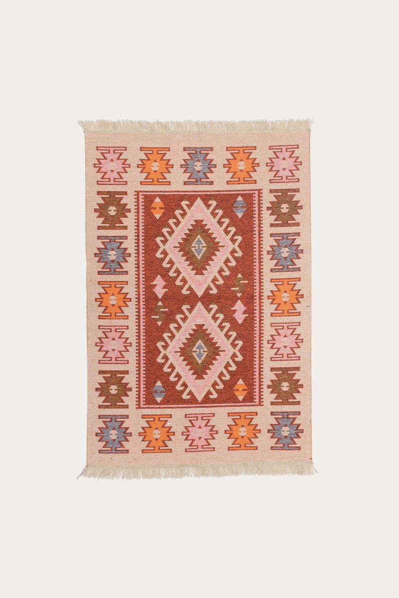 kilim rug - 180x120cm natural