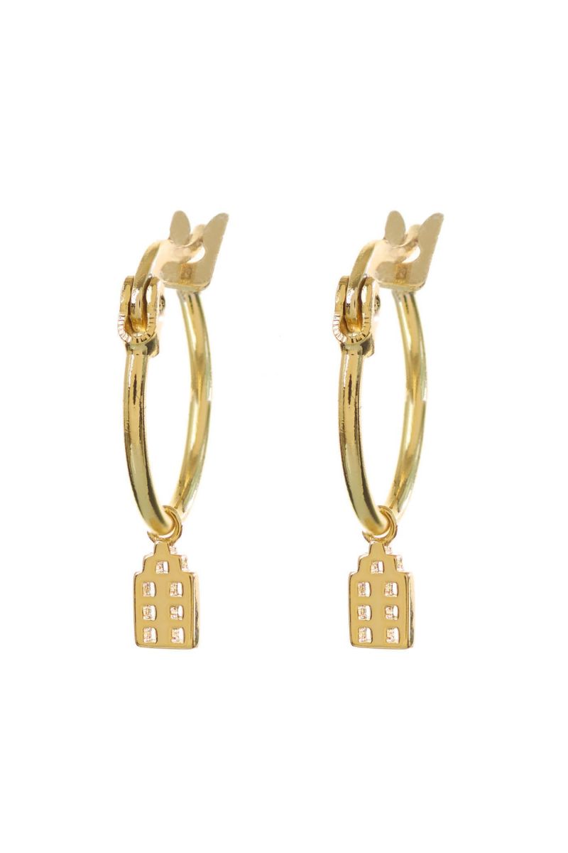 Jordaan hoops - gold earrings