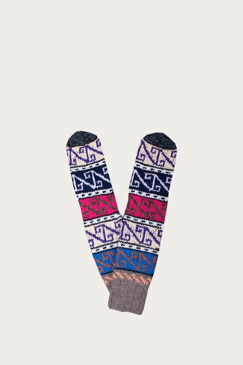 Knitted socks